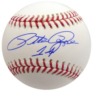 Pete Rose Signed Reds Majestic Baseball Jersey #4256 Inscribed JSA – Sports  Integrity