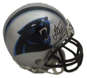 Thomas Davis Autographed Mini Helmet - Carolina Panthers Riddell JSA Thomas Davis Autographed Mini Helmet - Carolina Panthers Riddell JSA