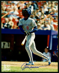 Andre Dawson Autographed 8x10 Photo Florida Marlins PSA/DNA