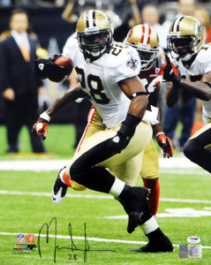 Mark Ingram Autographed 16x20 Photo - New Orleans Saints Photofile PSA/DNA RookieGraph