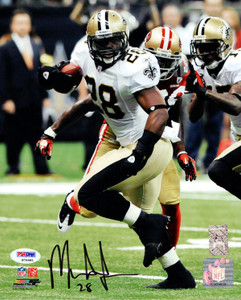 Mark Ingram Autographed 8x10 Photo - New Orleans Saints Photofile PSA/DNA RookieGraph 3 Mark Ingram Autographed 8x10 Photo - New Orleans Saints Photofile PSA/DNA RookieGraph 3