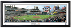 New York Mets Framed Panorama - First Pitch at Citi Field