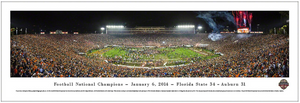 Florida State Seminoles 2014 BCS Football Championship Panoramic Print - Rose Bowl