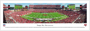 Tampa Bay Buccaneers Panoramic Print- Raymond James Stadium