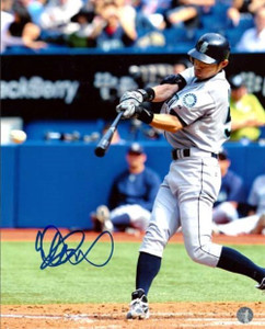 Ichiro Suzuki Autographed 8x10 Photo - Seattle Mariners Unlicensed IS Holo 1 Ichiro Suzuki Autographed 8x10 Photo - Seattle Mariners Unlicensed IS Holo 1