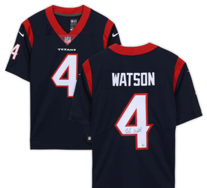 Deshaun Watson Texans Autographed Navy Nike Limited Jersey Deshaun Watson Texans Autographed Navy Nike Limited Jersey