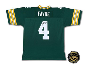 BRETT FAVRE AUTOGRAPHED MITCHELL & NESS 1996 REPLICA RETIRED PLAYER JERSEY BRETT FAVRE AUTOGRAPHED MITCHELL & NESS 1996 REPLICA RETIRED PLAYER JERSEY