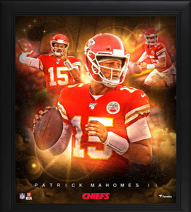 Patrick Mahomes Kansas City Chiefs Framed 15" x 17" Stars of the Game Collage Patrick Mahomes Kansas City Chiefs Framed 15" x 17" Stars of the Game Collage