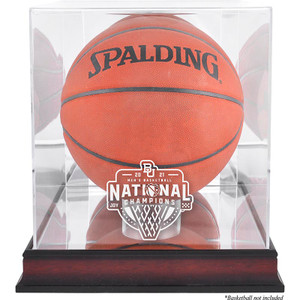 Baylor Bears National Champions Logo Mahogany Display Case Baylor Bears National Champions Logo Mahogany Display Case