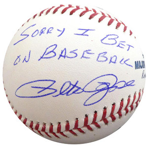 Pete Rose Autographed Official MLB Baseball Cincinnati Reds Charlie Hustle  PR Holo Stock #178281 - Autographed Baseballs at 's Sports  Collectibles Store