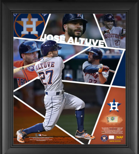Buy Houston Astros Framed 2022 World Series Champions 20 x 24 Collage  with Pieces of Game-Used Dirt Baseball and Base from the World Series -  Limited Edition of 500 at Nikco Sports
