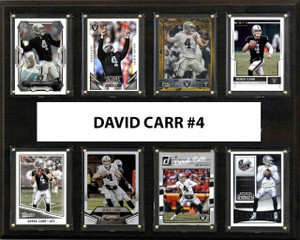 Derek Carr Oakland Raiders 8 Card Player Plaque Derek Carr Oakland Raiders 8 Card Player Plaque