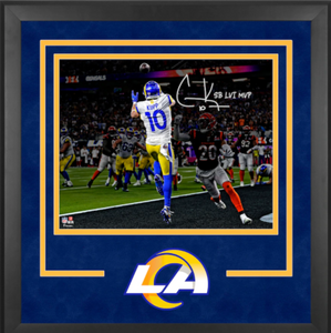 Aaron Donald Los Angeles Rams Super Bowl LVI Champions Framed Collage