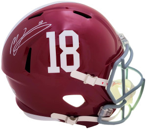 Mac Jones Alabama Crimson Tide Signed Red Full Size Speed Helmet Mac Jones Alabama Crimson Tide Signed Red Full Size Speed Helmet