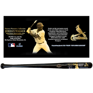 Jordan Walker St. Louis Cardinals Future Phenoms Debut Full Size Baseball Bat Jordan Walker St. Louis Cardinals Future Phenoms Debut Full Size Baseball Bat
