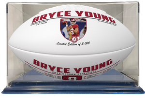 Acrylic Full Size Football Display Case - UV Protection Bama Acrylic Full Size Football Display Case - UV Protection Bama