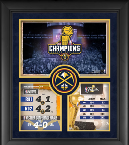 Fanatics Authentic Golden State Warriors 2022 NBA Finals Champions Black Framed Logo Jersey Display Case