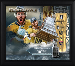 Cale Makar Colorado Avalanche 2022 Stanley Cup Champions Framed 15 x 17 Conn Smythe Collage with A Piece of Game-Used Net from The Final - Limited