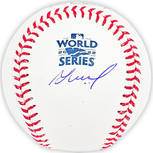 Framed Jeremy Pena Houston Astros 2022 MLB World Series Champions  Autographed Orange Nike Replica Jersey with 22 WS MVP Inscription