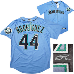 Ichiro Suzuki Seattle Mariners Autographed Blue Majestic Replica Jersey