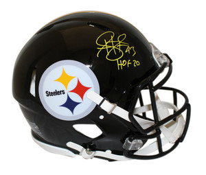 Pat Freiermuth Autographed Pittsburgh Replica Full-Size Football Helmet -  BAS