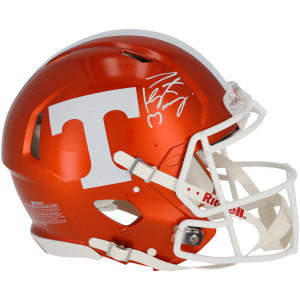 Peyton Manning Tennessee Volunteers Autographed Riddell Flash Alternate Speed Authentic Helmet Peyton Manning Tennessee Volunteers Autographed Riddell Flash Alternate Speed Authentic Helmet
