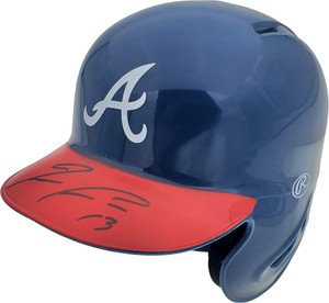Dansby Swanson Atlanta Braves Autographed Red Majestic Authentic