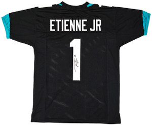 Travis Etienne Jacksonville Jaguars Autographed Black Jersey Travis Etienne Jacksonville Jaguars Autographed Black Jersey
