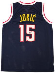 Nikola Jokic Denver Nuggets Autographed Blue Jersey Nikola Jokic Denver Nuggets Autographed Blue Jersey