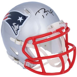 Tom Brady New England Patriots Autographed Riddell Mini Helmet Tom Brady New England Patriots Autographed Riddell Mini Helmet