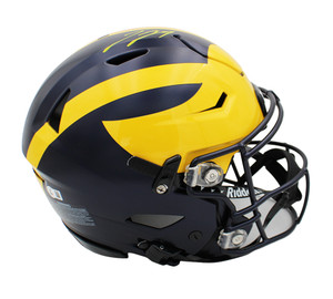 J.J. McCarthy Michigan Wolverines Autographed Full Size Authentic Helmet J.J. McCarthy Michigan Wolverines Autographed Full Size Authentic Helmet