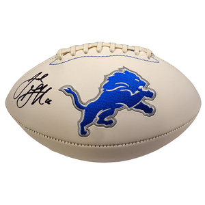 Jared Goff Detroit Lions Autographed Logo Football Jared Goff Detroit Lions Autographed Logo Football
