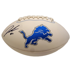 Jahmyr Gibbs Detroit Lions Autographed Logo Football Jahmyr Gibbs Detroit Lions Autographed Logo Football