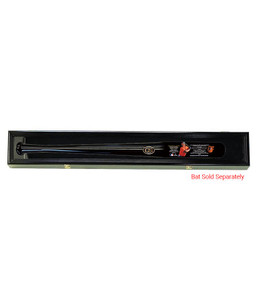 Black Wood Baseball Bat Display Case Holder Lockable Wall Rack w/ UV Protection Black Wood Baseball Bat Display Case Holder Lockable Wall Rack w/ UV Protection