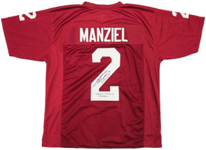 Johnny Manziel Texas A&M Signed Jersey "Johnny F'ing Football" Johnny Manziel Texas A&M Signed Jersey "Johnny F'ing Football"
