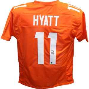 Jalin Hyatt Signed Tennessee Volunteers Orange Jersey Jalin Hyatt Signed Tennessee Volunteers Orange Jersey