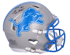 Sam LaPorta Detroit Lions Autographed Riddell 2024 Speed Authentic Helmet Sam LaPorta Detroit Lions Autographed Riddell 2024 Speed Authentic Helmet