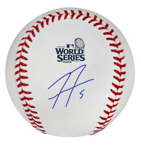 Freddie Freeman Los Angeles Dodgers Autographed 2024 World Series Logo Baseball Freddie Freeman Los Angeles Dodgers Autographed 2024 World Series Logo Baseball