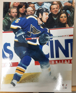 Barrett Jackman St Louis Blues Action Photo