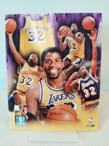 Magic Johnson LA Lakers 8x10 Photo Collage Magic Johnson LA Lakers 8x10 Photo Collage