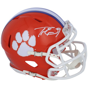 Travis Etienne Clemson Tigers Autographed Riddell Speed Mini Helmet
 Travis Etienne Clemson Tigers Autographed Riddell Speed Mini Helmet
