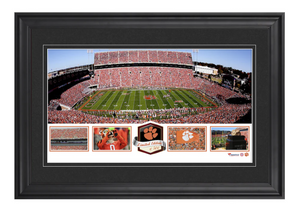Memorial Stadium Clemson Tigers Framed Panoramic Collage-Limited Edition of 500 Memorial Stadium Clemson Tigers Framed Panoramic Collage-Limited Edition of 500