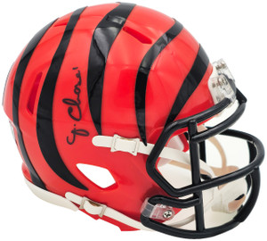 Ja'Marr Chase Cincinnati Bengals Autographed Mini Helmet Ja'Marr Chase Cincinnati Bengals Autographed Mini Helmet