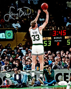Larry Bird Boston Celtics Autographed 8x10 Photo Larry Bird Boston Celtics Autographed 8x10 Photo