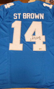 Amon-Ra St. Brown Detroit Lions Signed Jersey
Amon-Ra St. Brown Detroit Lions Signed Jersey