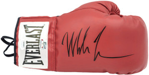 Mike Tyson Autographed Red Everlast Right Handed Boxing Glove Mike Tyson Autographed Red Everlast Right Handed Boxing Glove