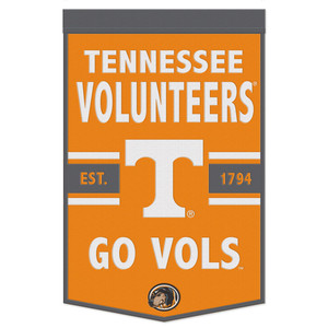Tennessee Volunteers 24x38 Wool Banner Tennessee Volunteers 24x38 Wool Banner