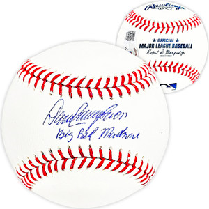 Dave Concepcion Cincinnati Reds Autographed Official MLB Baseball Inscribed "Big Red Machine" Dave Concepcion Cincinnati Reds Autographed Official MLB Baseball Inscribed "Big Red Machine"