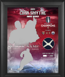 Sam Bennett Florida Panthers 2025 Stanley Cup Champions Framed 13" x 16" Conn Smythe Collage with a Piece of Game-Used Net from the 2025 Stanley Cup - LE 500 Sam Bennett Florida Panthers 2025 Stanley Cup Champions Framed 13" x 16" Conn Smythe Collage with a Piece of Game-Used Net from the 2025 Stanley Cup - LE 500
