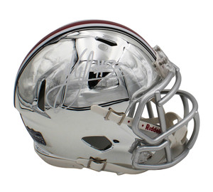 Jack Sawyer Ohio Buckeyes Autographed Speed Chrome NCAA Mini Helmet Jack Sawyer Ohio Buckeyes Autographed Speed Chrome NCAA Mini Helmet